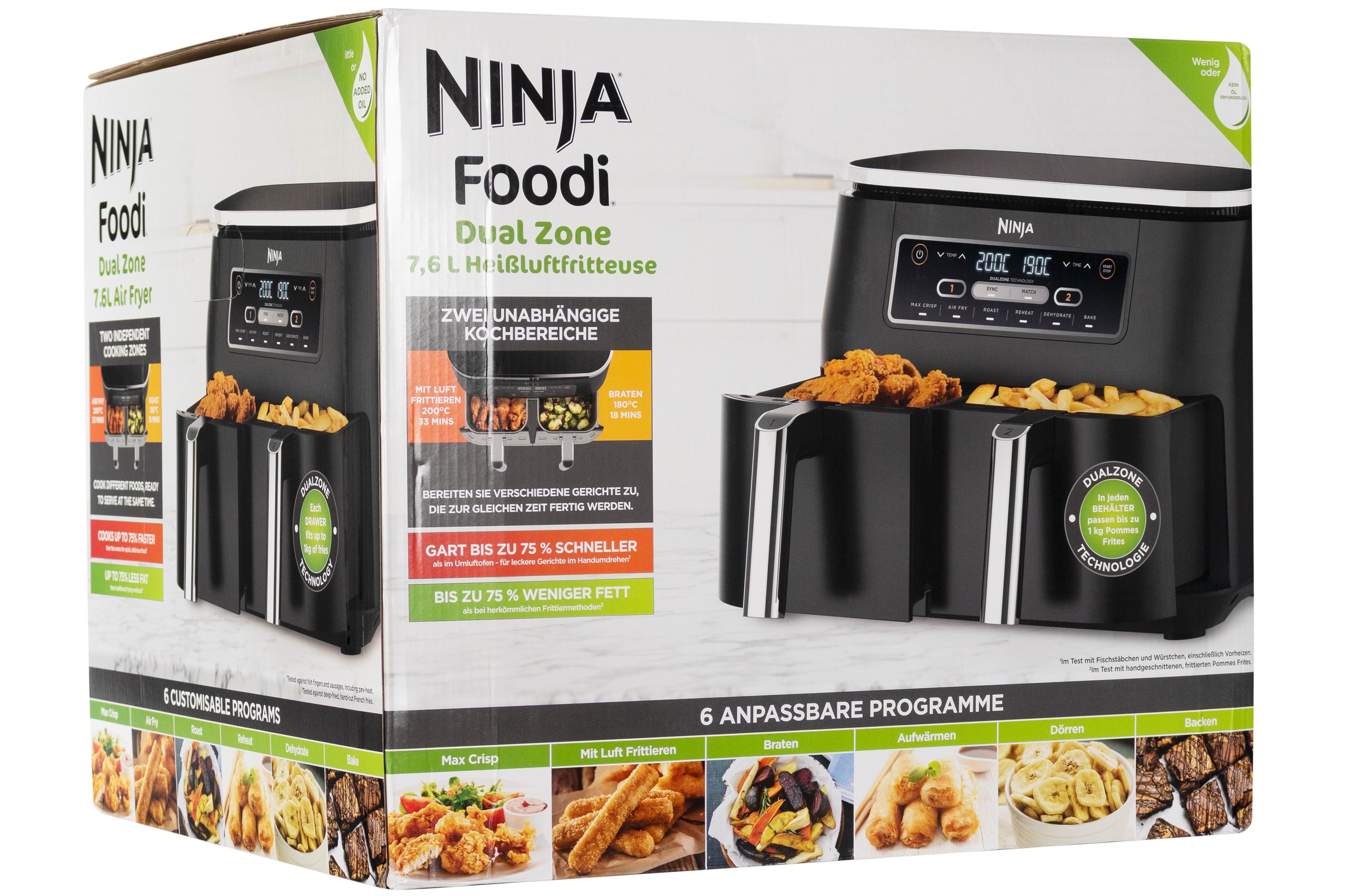 Ninja Af300eu Hot Air Fryer - Heissluftfritteusen
