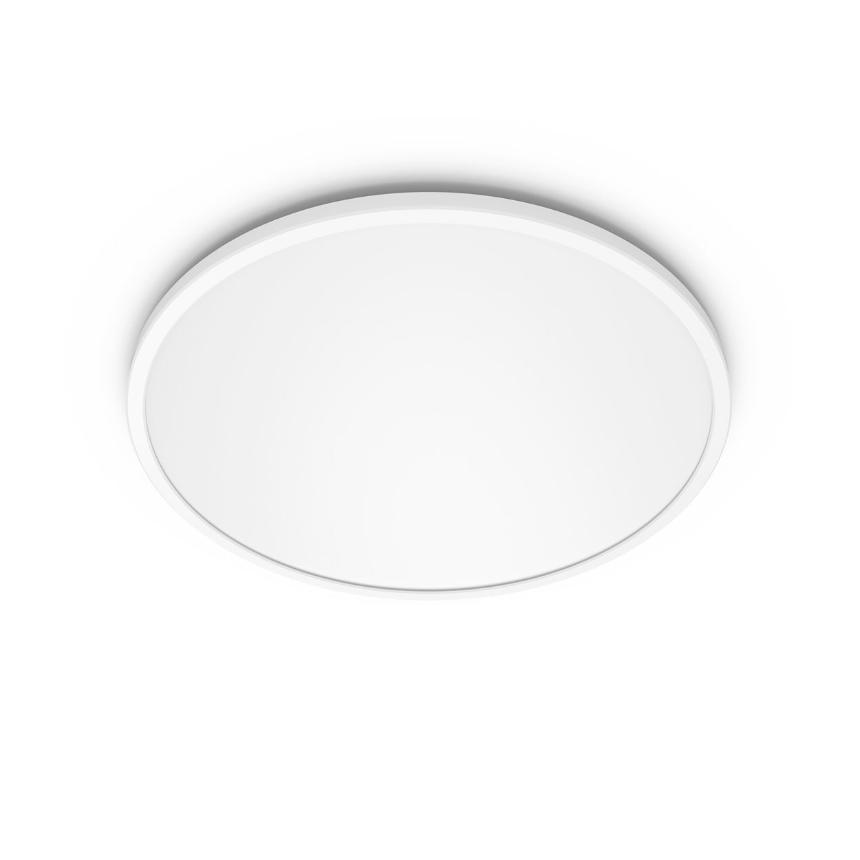 Philips Superslim Cl550 Ceiling Lamp Ø300 mm Led 18w 2700k Sceneswitch Ip20 White - Lampen 915005776701