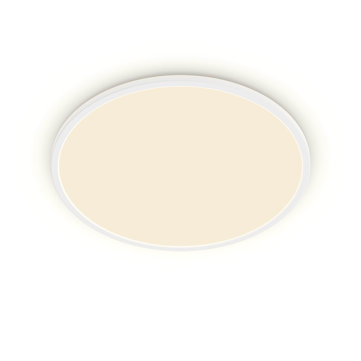 Philips Superslim Cl550 Ceiling Lamp Ø430 mm Led 22w 2700k Sceneswitch Ip20 White - Lampen 929002666801