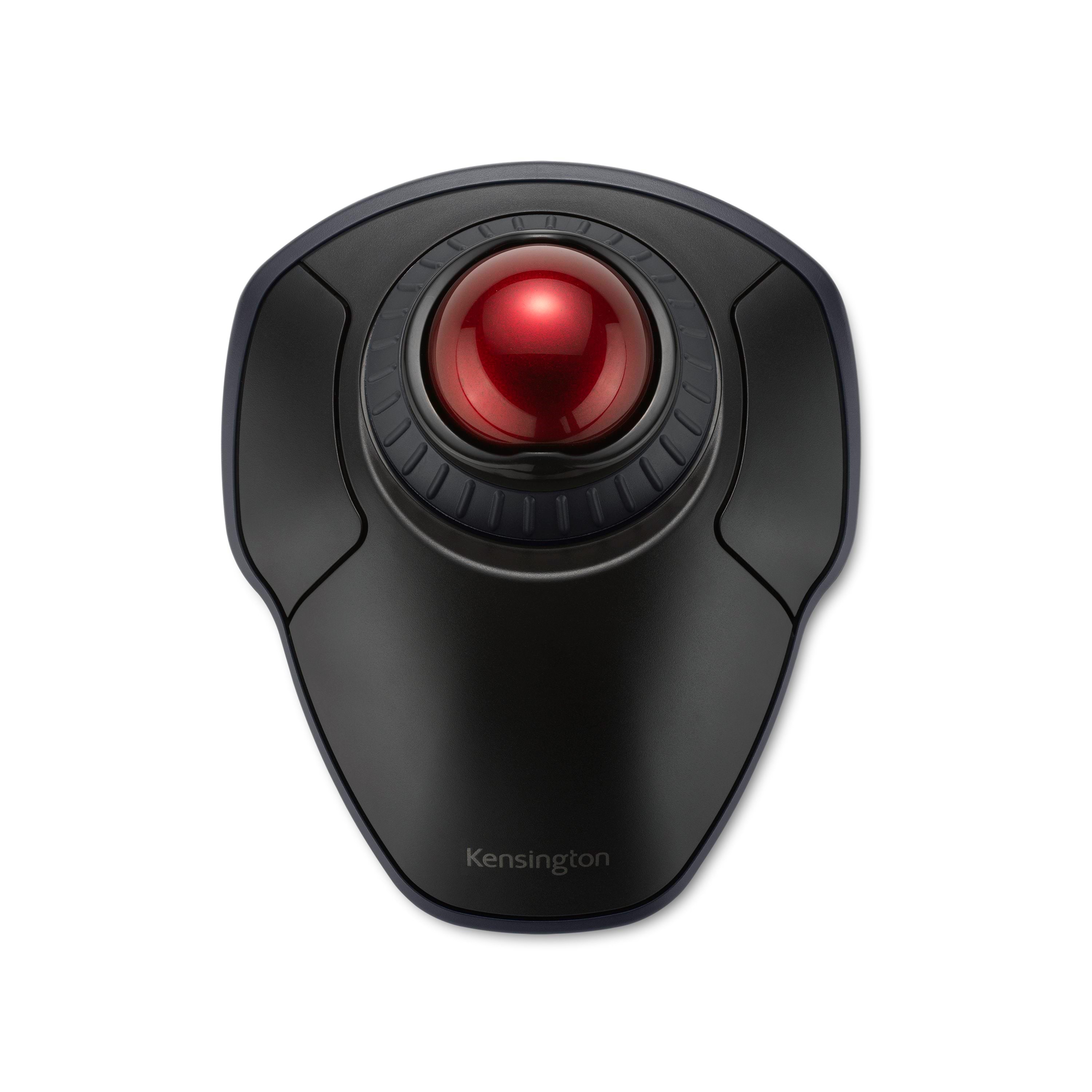 Kensington Orbit Wireless Trackball With Scroll Ring - Black - Trackball (Schwarz) - Maus K70992ww