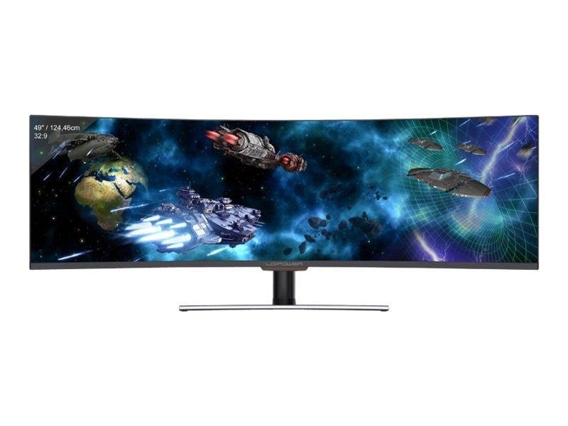 49" LC Power Lc-m49-dfhd-144-c-q - 3840x1080 - 144hz - VA - Bildschirm Black
