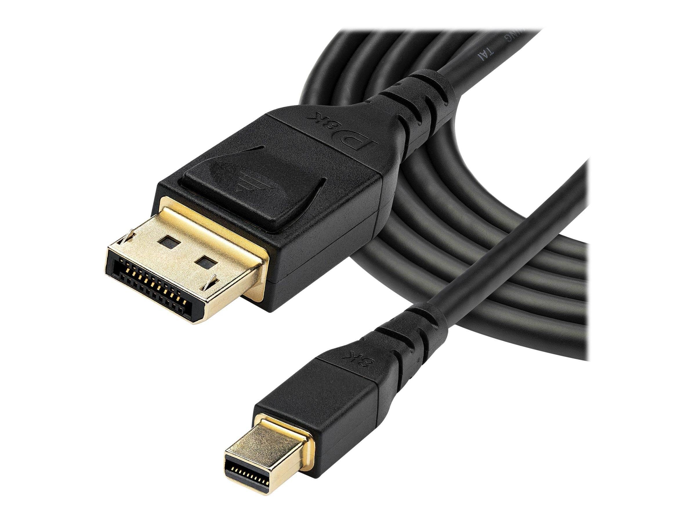 Minidp - DP 1.4 Cable 1m - Display Kabel Schwarz Dp14mdpmm1mb
