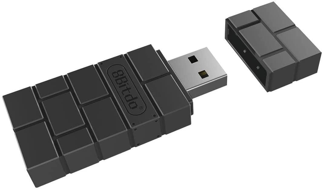 8bitdo Usb Wireless Adapter 2 - Black - Wireless Zubehör Für Spielkonsole - Android - Gaming Zubehoer