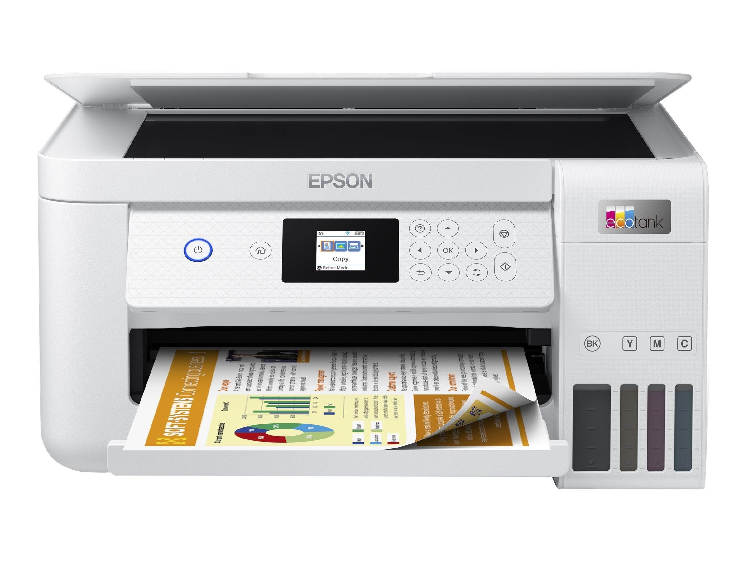 Epson Ecotank Et-2856 All in One Multifunktion - Farbe - Tinte - Drucker C11cj63406- Drucker