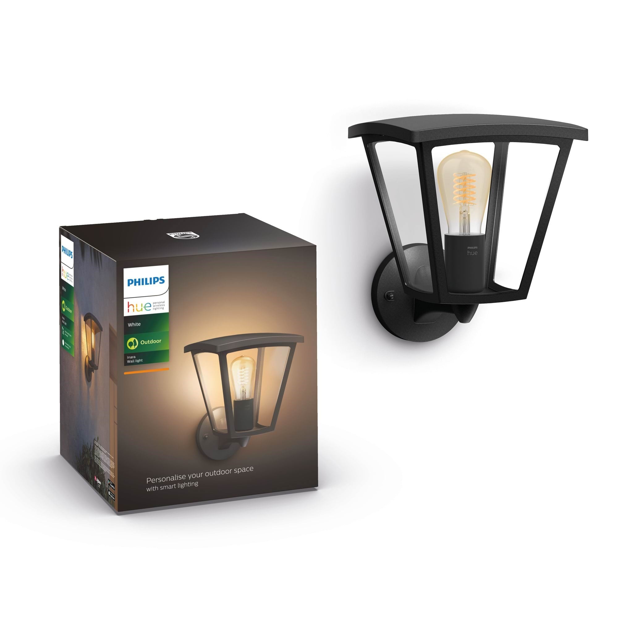 Philips Hue Outdoor Inara Wall Lantern - Smart Home