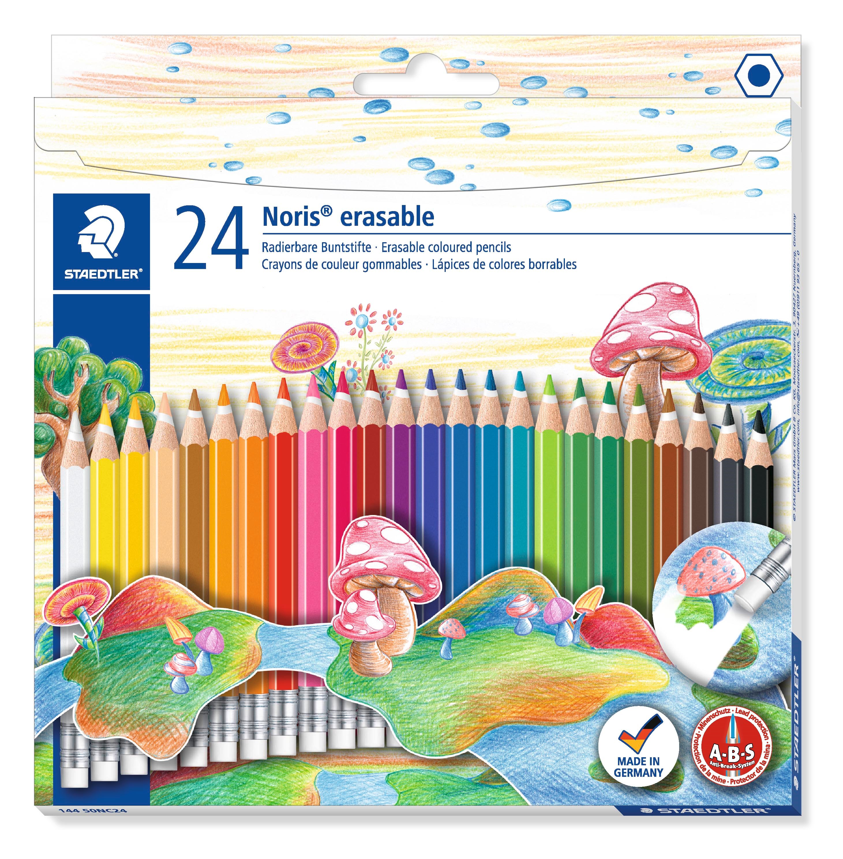 Staedtler Coloured Pencil Noris Era 100% Pefc - Utensilien Zum Schreiben Und Zeichnen Farbstift Wikr-0983582