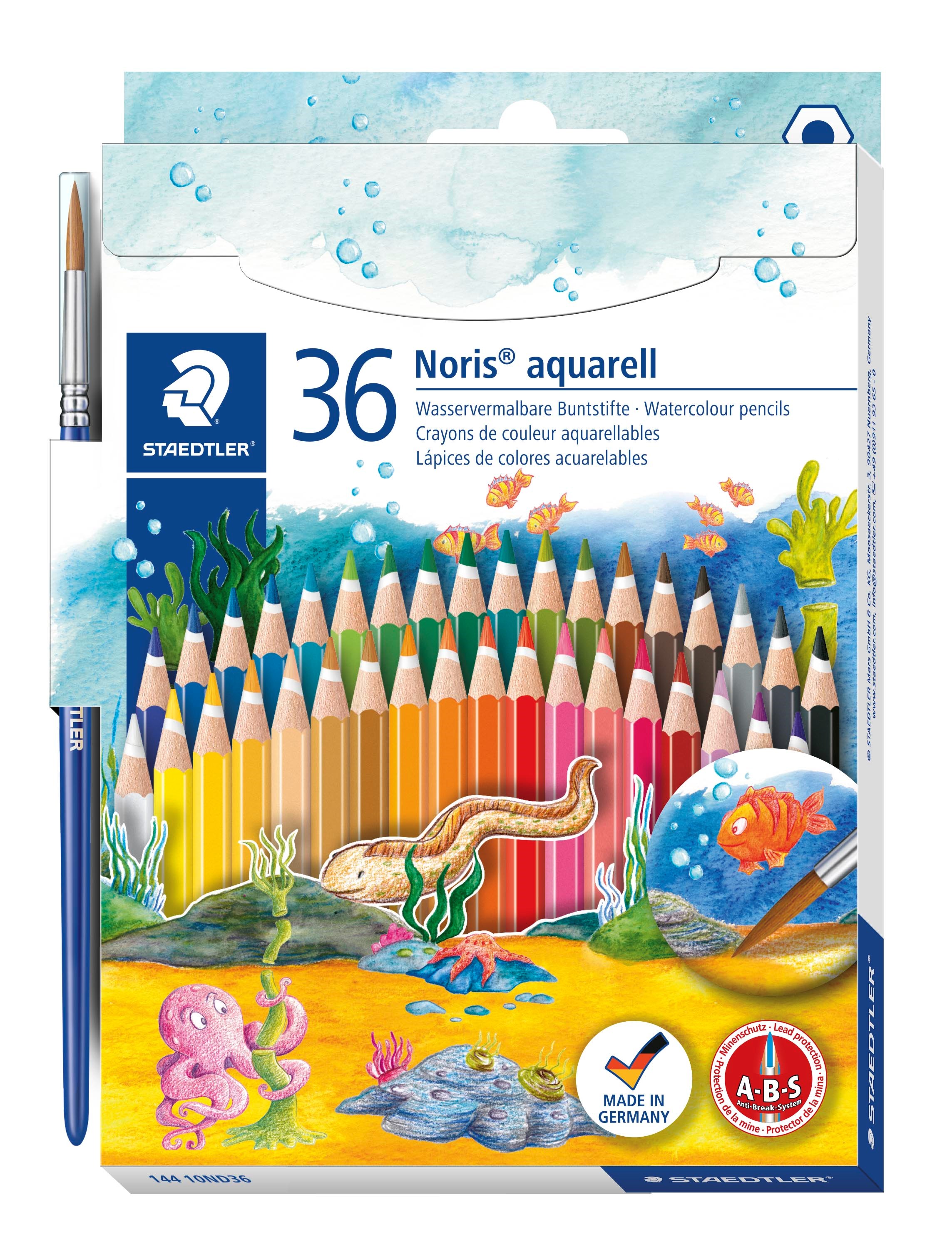 Staedtler Coloured Pencil Noris Aqu 100% Pefc - Utensilien Zum Schreiben Und Zeichnen