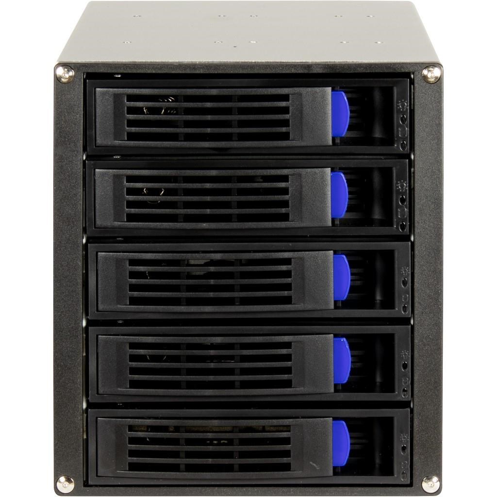 Inter-tech St-5255 5-bay Removable Hard Drive Rack - Rack Gehaeuse 88887370