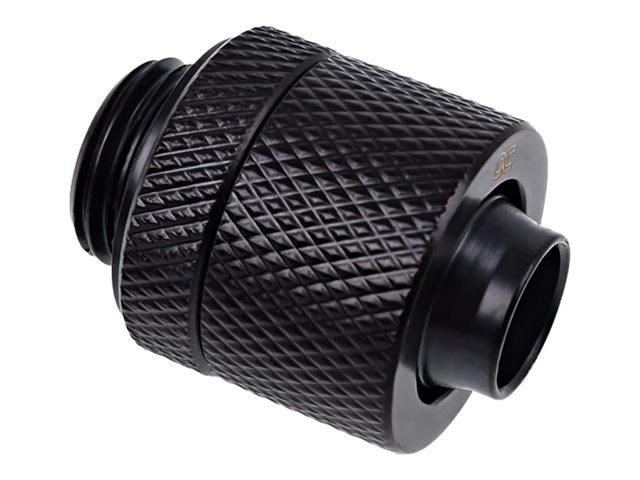 Alphacool Eiszapfen Connector Series Straight Socket 13/10mm - Diy Wasserkuehlung Schwarz 17226