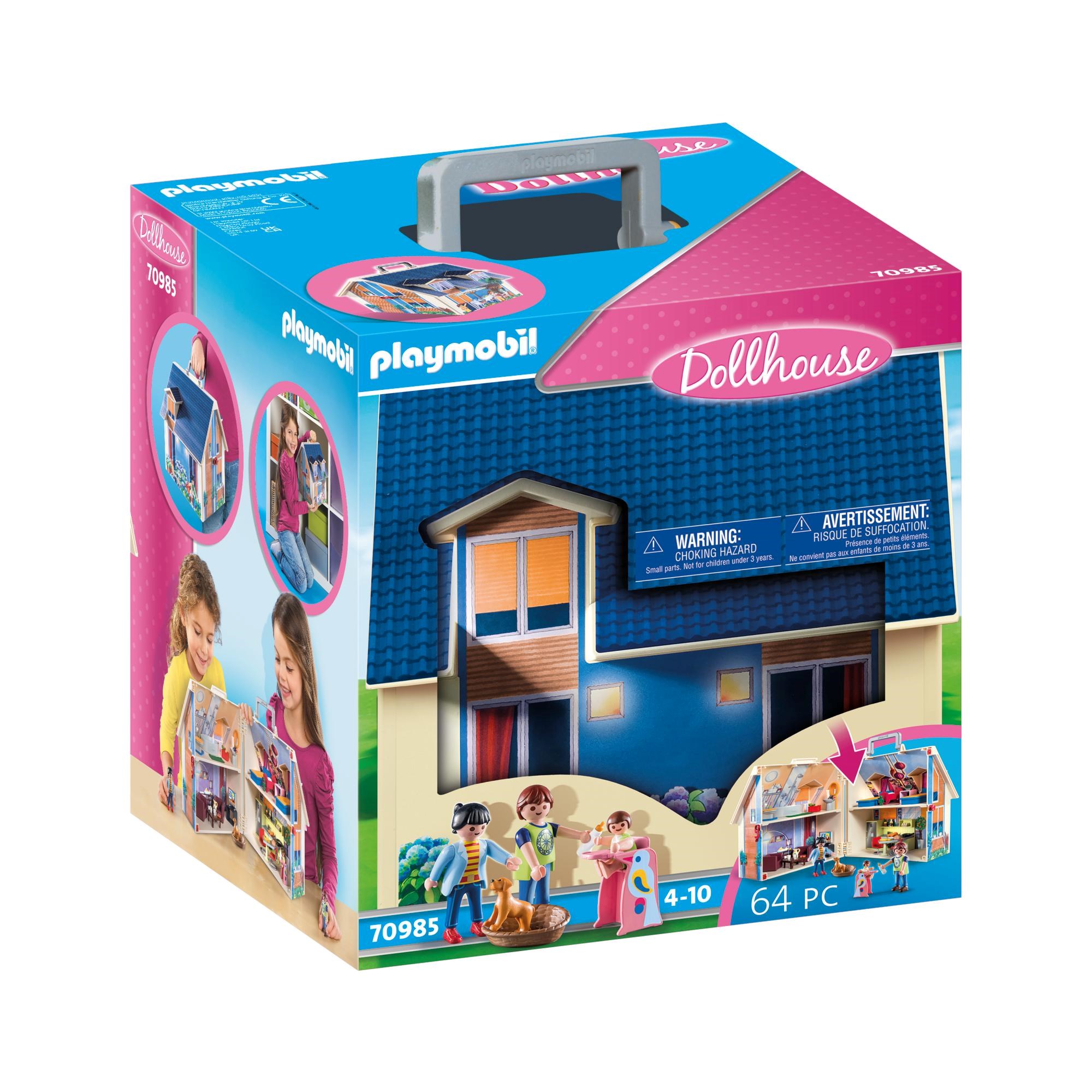 Playmobil Dollhouse - Mitnehm-puppenhaus 70985