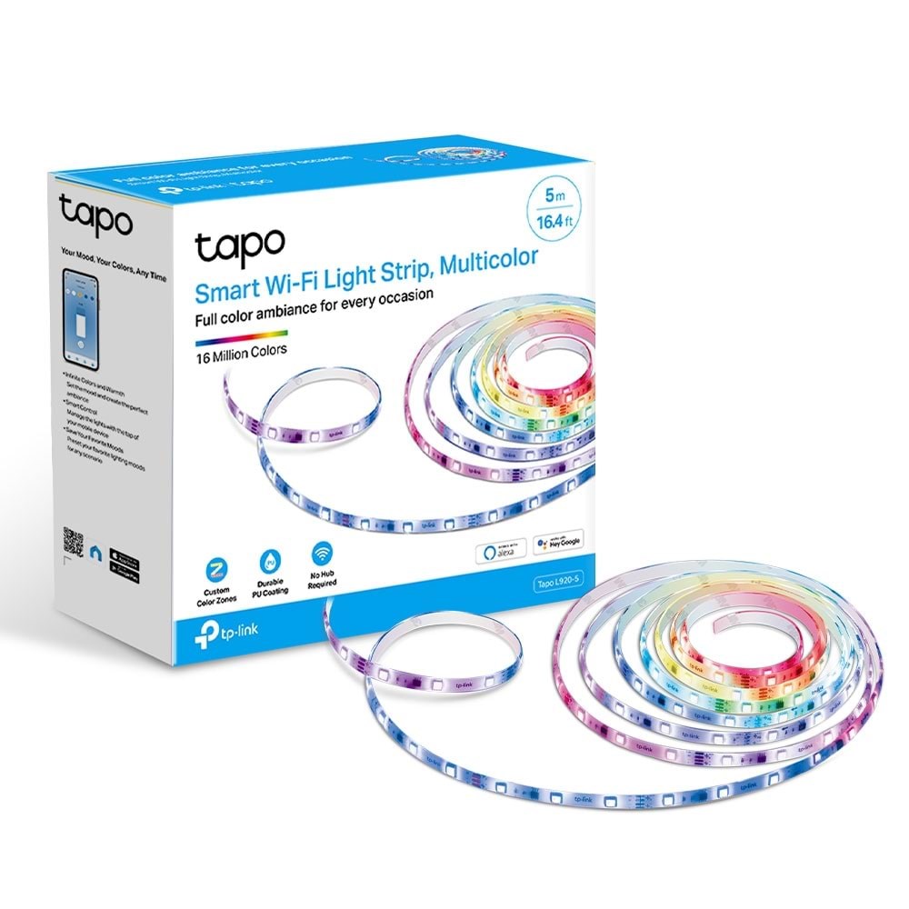 Tp-link Tapo L920-5 Smart Wi-fi Light Strip Multicolor - Smart Home