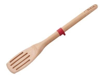 Tefal Ingenio Wood Slotted Angle Spatula - Kuechengeraet K2303314