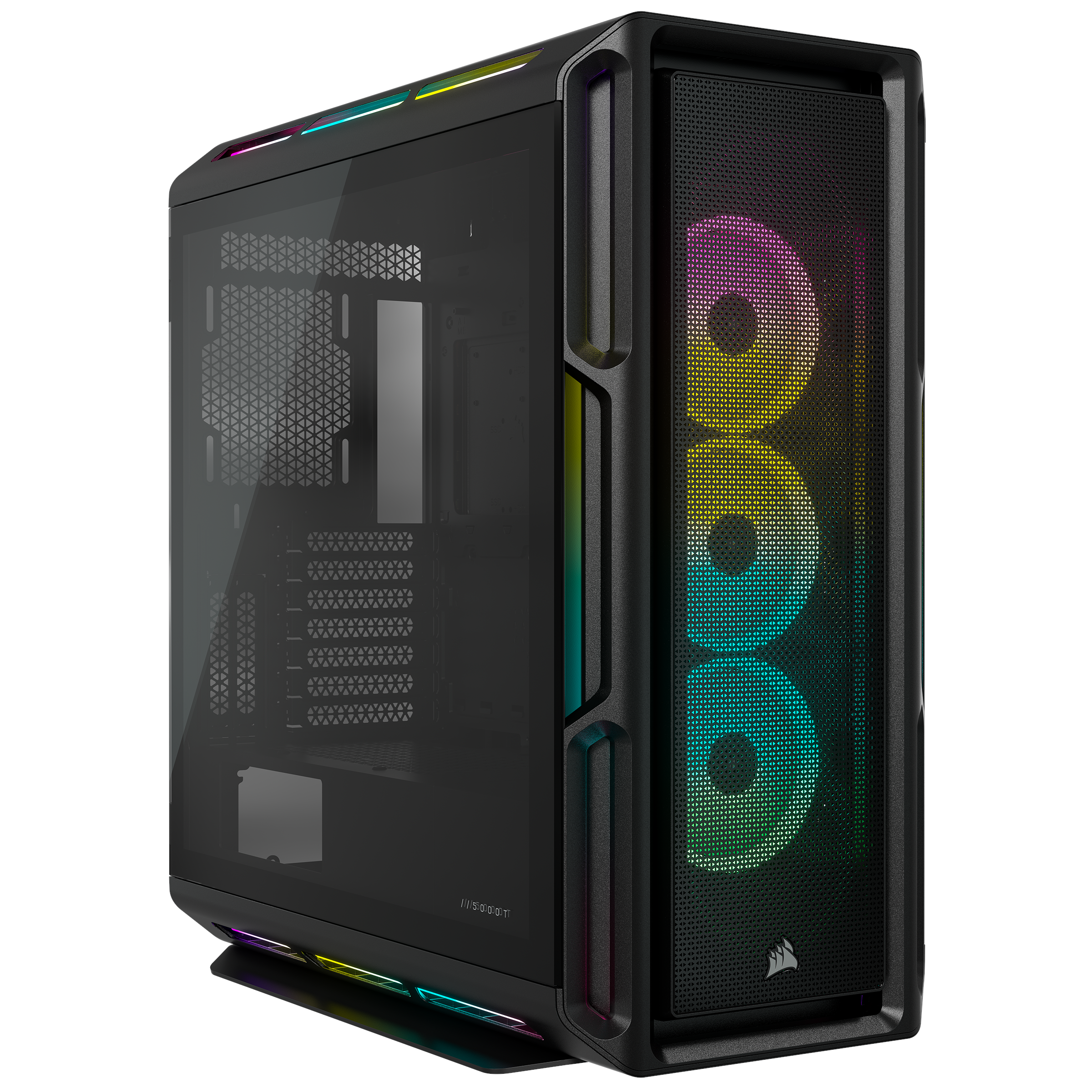 Corsair Icue 5000t Rgb - Black - Gehäuse - Miditower - Schwarz - Gehaeuse