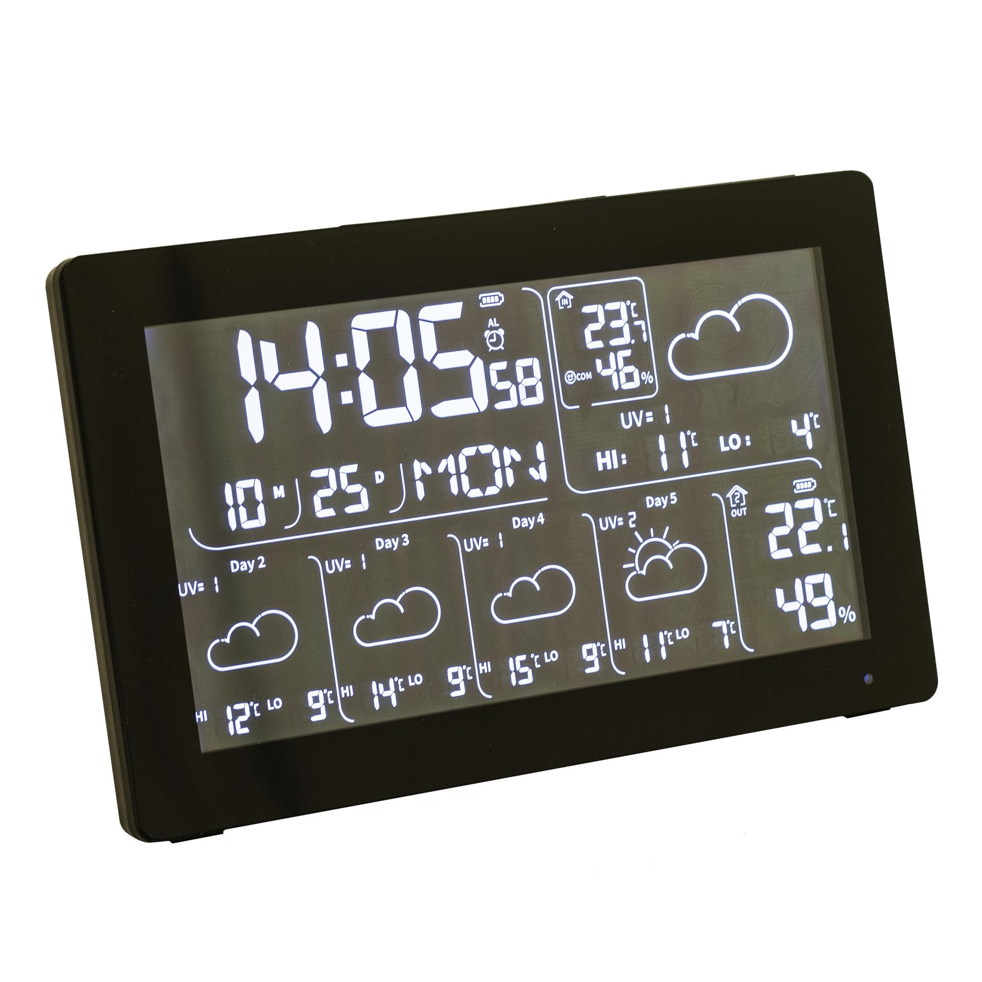 Ventus Weather Station With 5 Days Weather Forecast Wifi - Wetterwarte