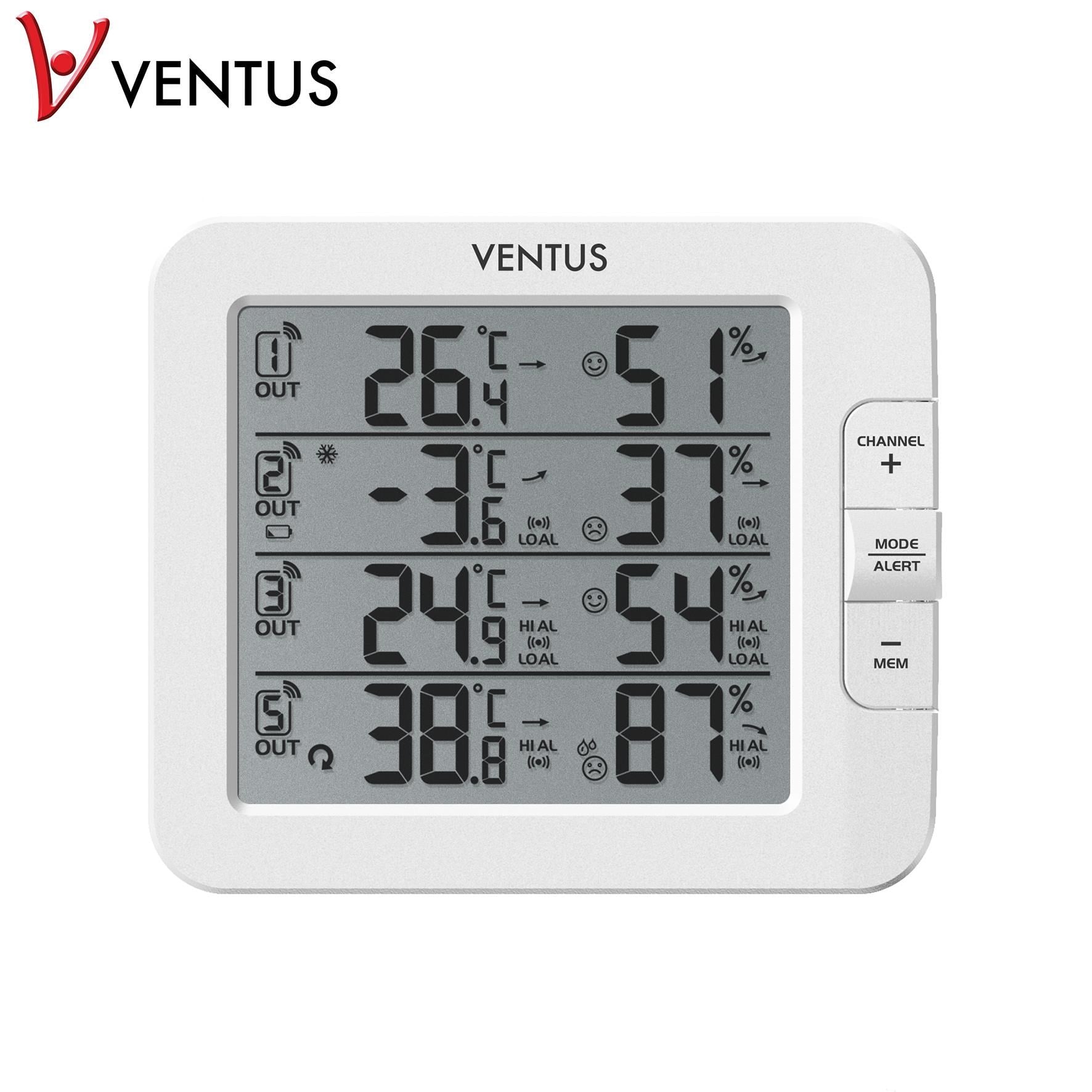 Ventus Weather Station With 3 Sensors W210 - Wetterwarte