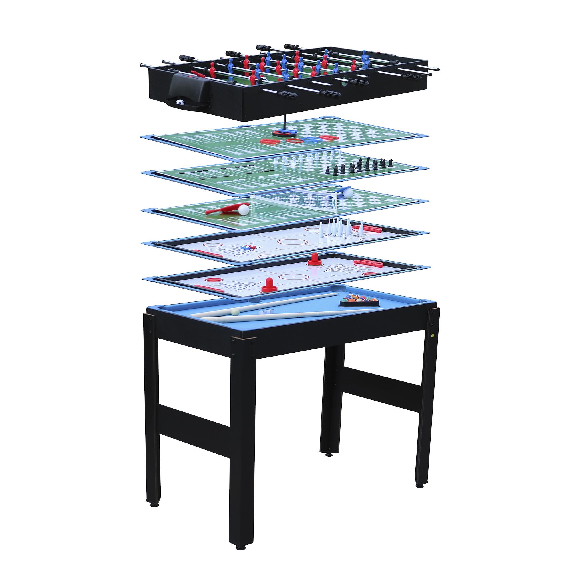 Nordic Games 12-in-1 Multi-use Game Table - Fussball Und Ballspiele 809-055