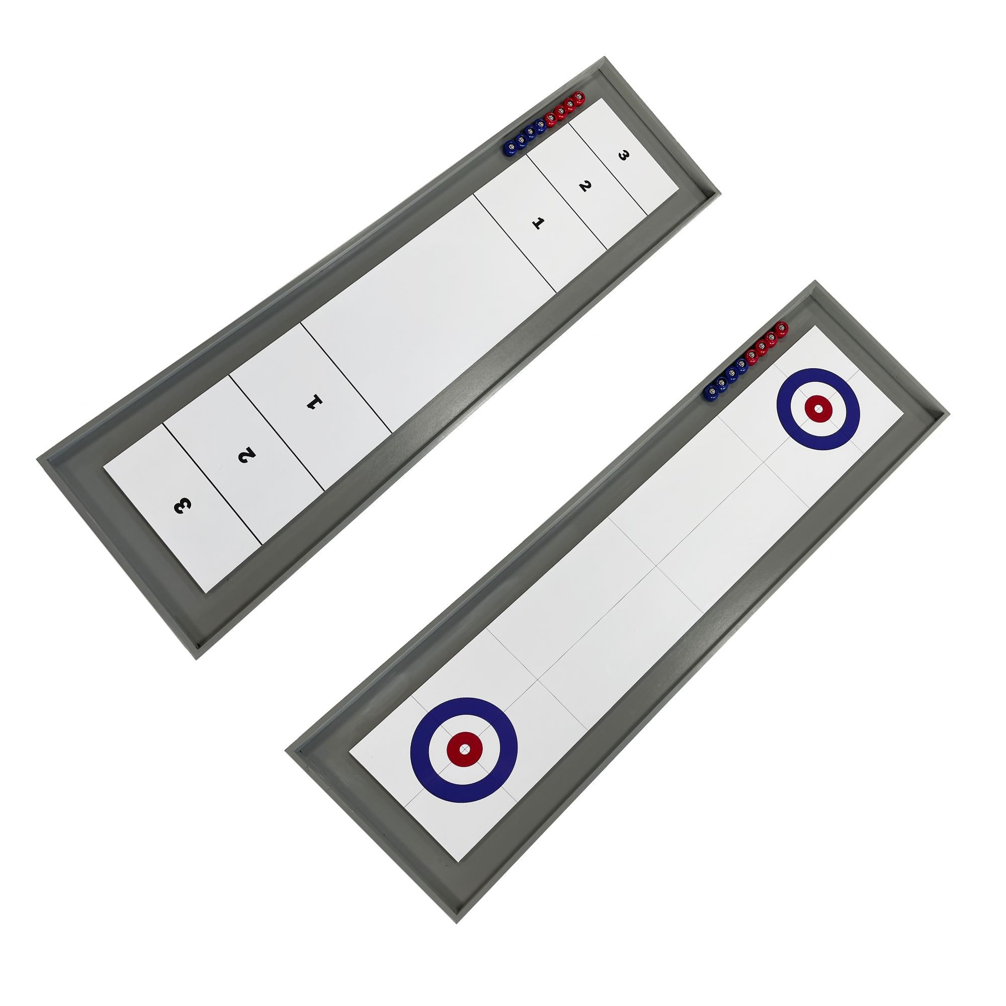 Nordic Games Shuffleboard/curling 2-in-1 - Brettspiele
