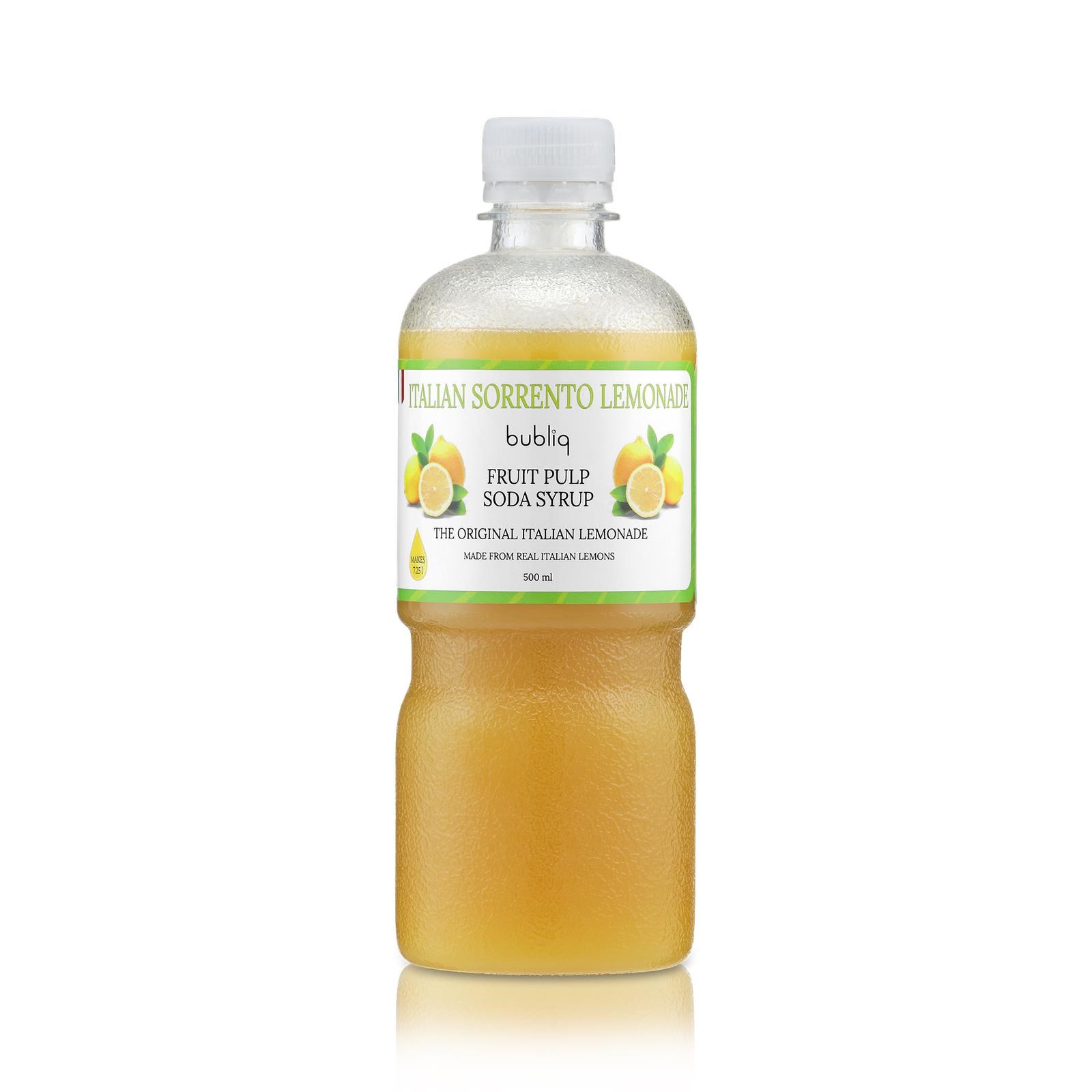 Bubliq Italian Sorrento Lemonade - Soda Maschinen 810519021577