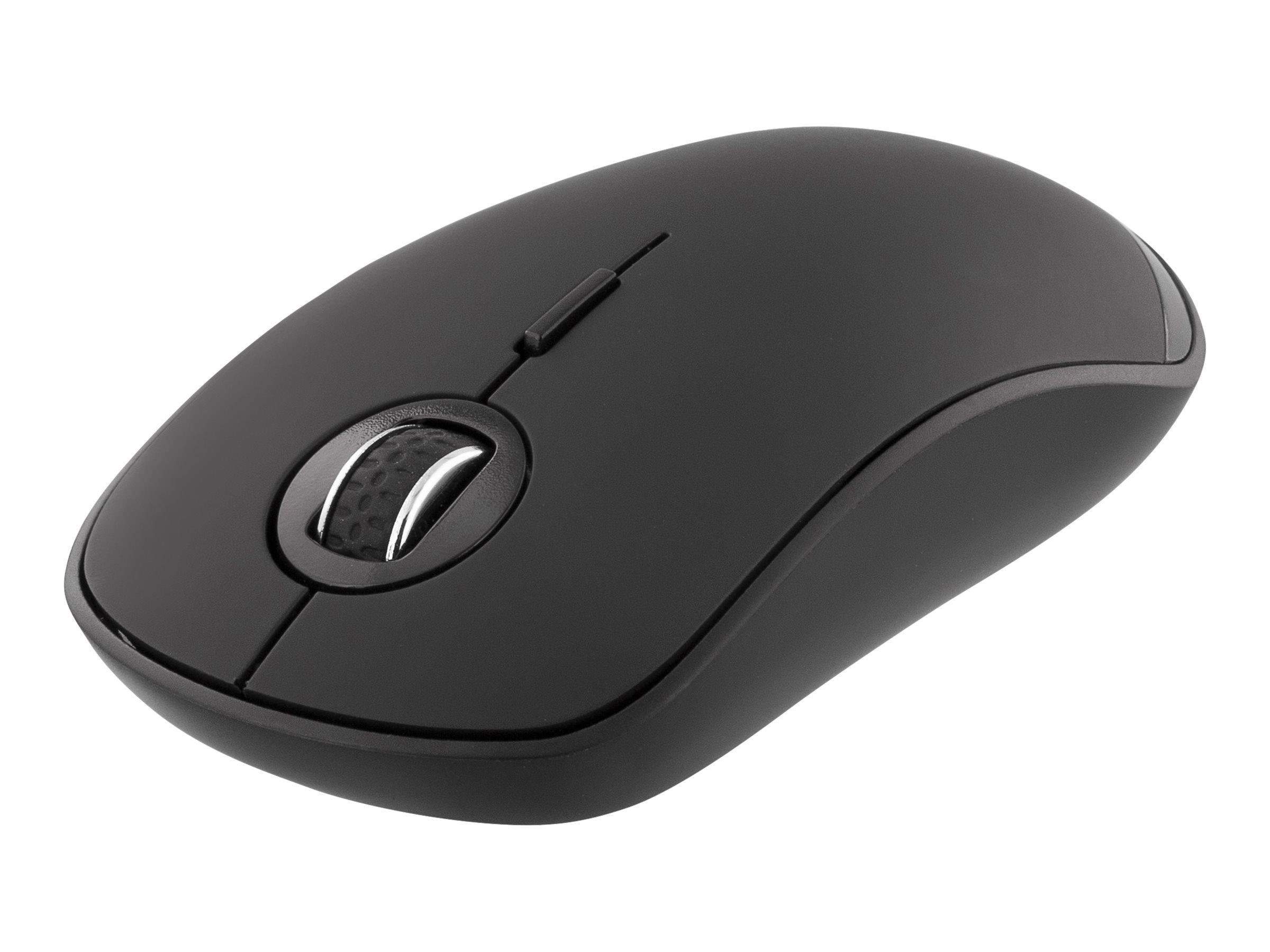 Deltaco Ms-900 Silent - Mouse 4 Buttons Wireless Bluetooth 5.0 Black - Maus (Schwarz)