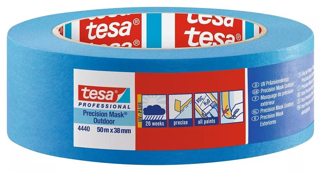 Tesa Professional 4440/04439 Masking Tape 50 m x 38 mm - Klebeband Und Kleber Blau 04440-00003-00