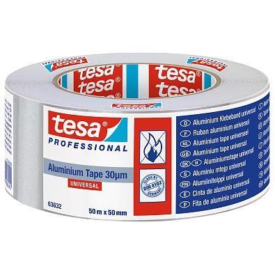 Tesa Professional 63632 Alu-tape 30μ 50m x 50mm - Klebeband Und Kleber 63632-00002-00