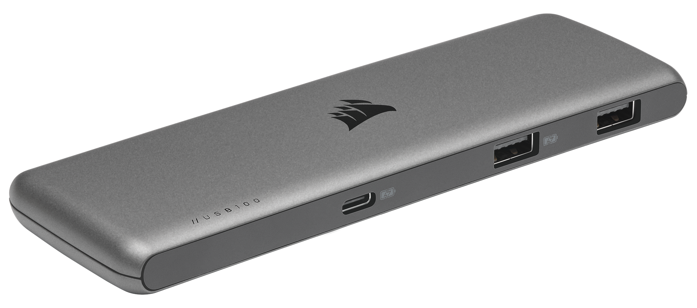 Corsair Usb100 7-port Usb Type-c/usb Type-a Expansion Hub Usb-hubs - Usb 3.1 - 7 - Grau - Usb Hubs