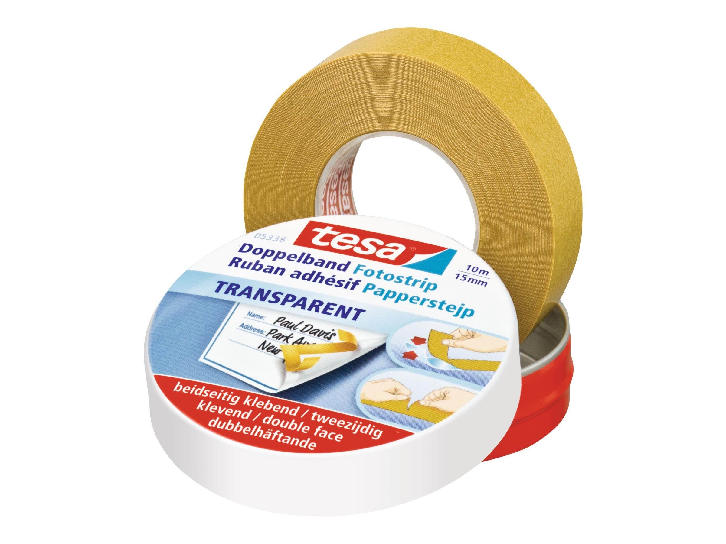 Tesa Double-sided Tape 10m x 15mm - Klebeband Und Kleber