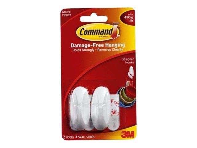 3M Command Designer Hooks Small - Kleiderbuegel Und Haken