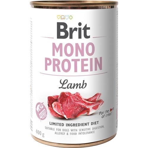 Brit Mono Protein Lamb 400g - Hunde 8595602555369