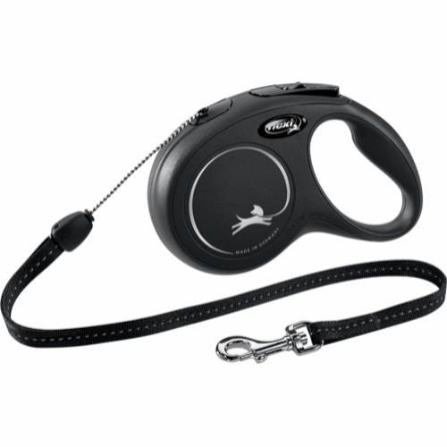 Flexi New Classic S Leash 8 m Black - Hunde