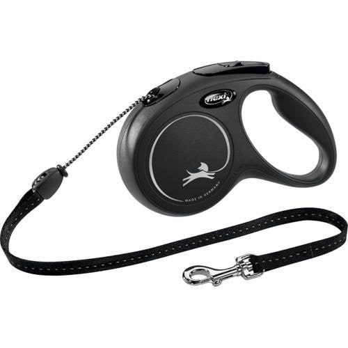 Flexi New Classic M Leash 5 m Black - Hunde