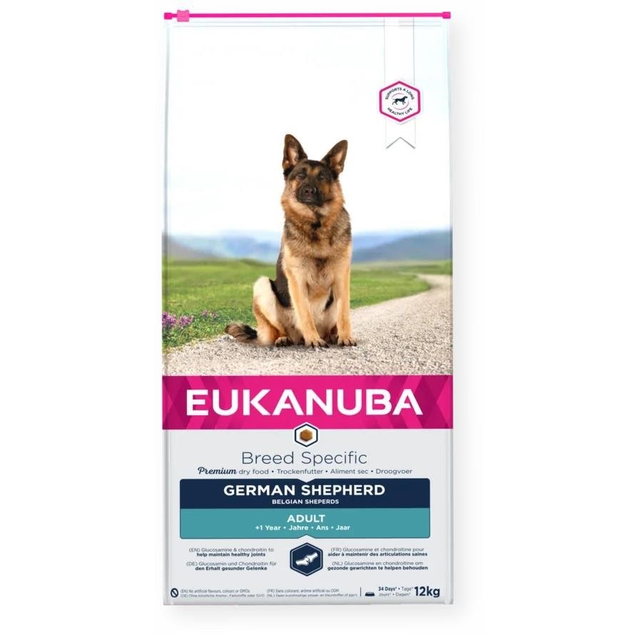 Eukanuba Breed Specific German Shepherd Adult 12kg - Hunde Eh271200