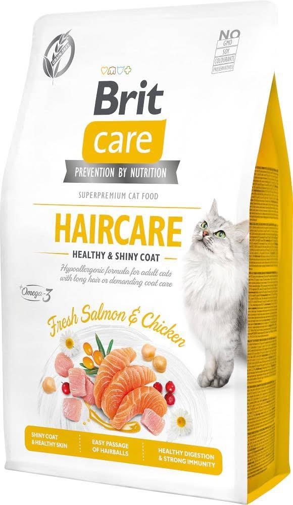 Brit Care Cat Grain-free Haircare Healthy And Shiny Coat 2kg - Katzen