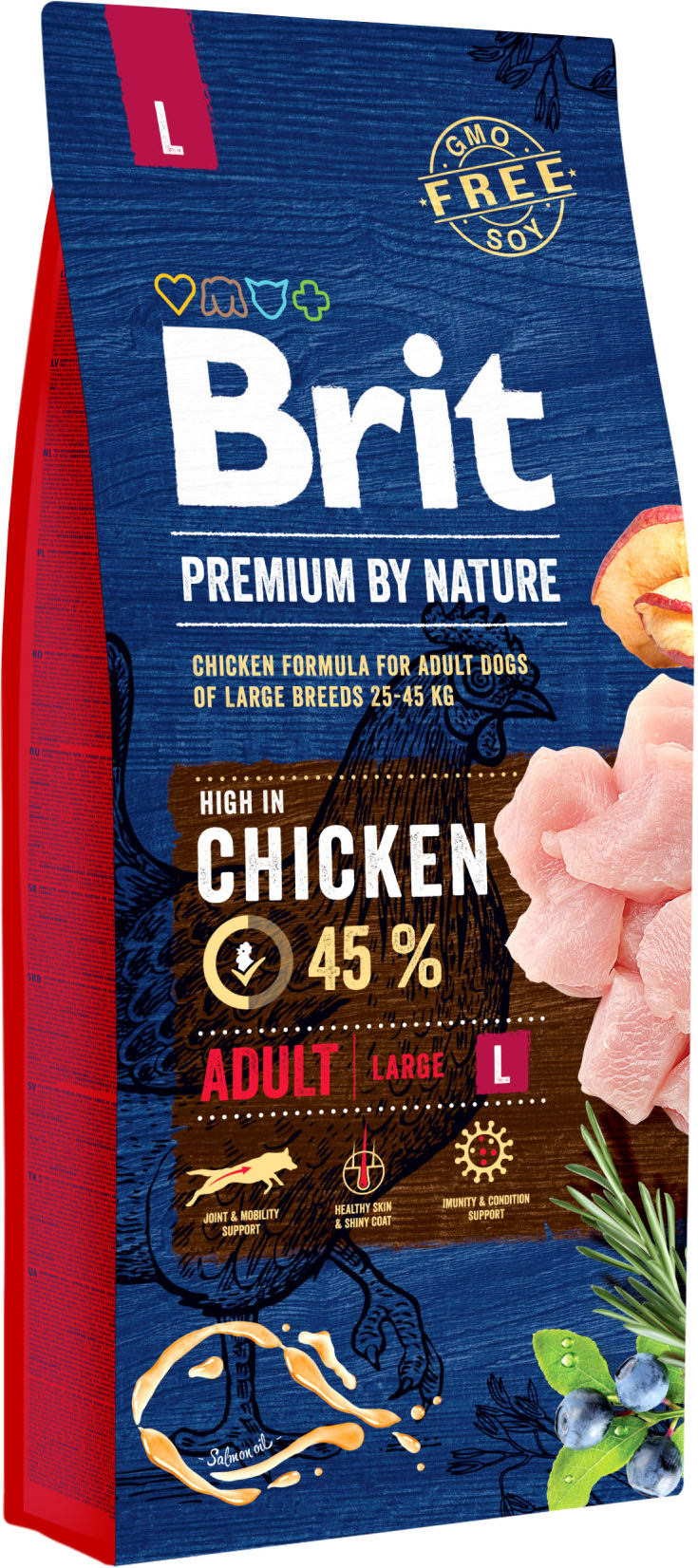 Brit Premium by Nature Adult L 15kg - Hunde