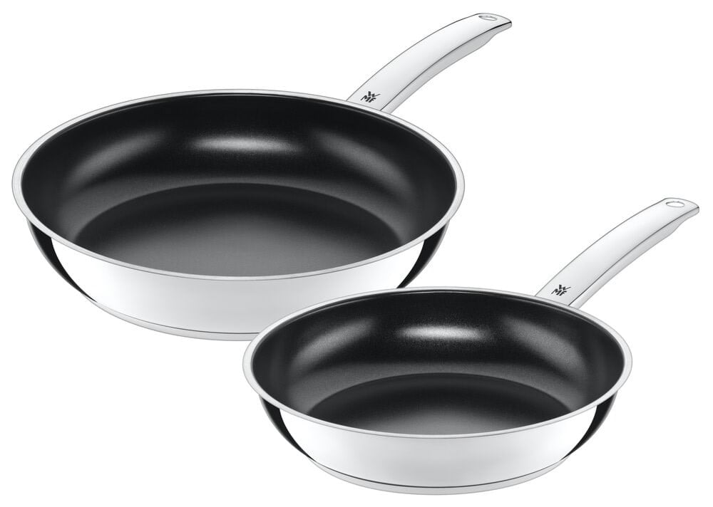 Wmf Durado Fry Pan 24+28 cm Set Steel Handle - Pfannen 0748026021