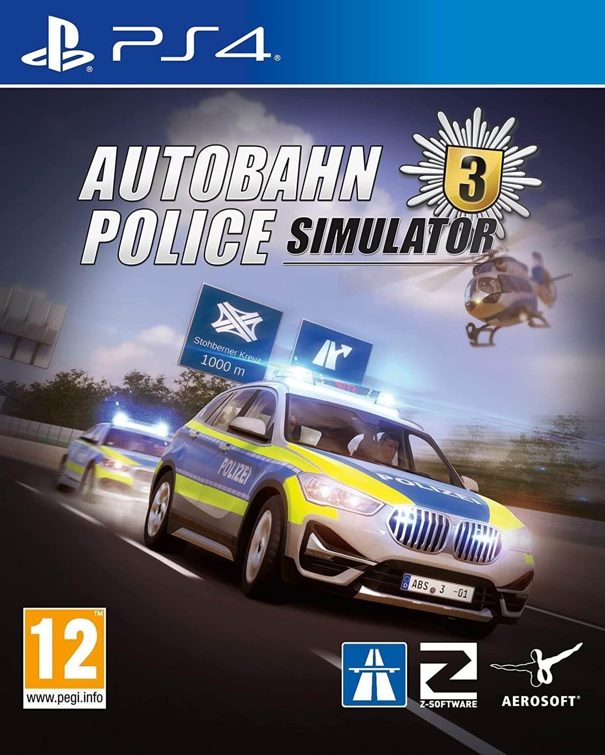 Autobahn Police Simulator 3 - Sony Playstation 4 - Simulator - Pegi 12 - Spiele