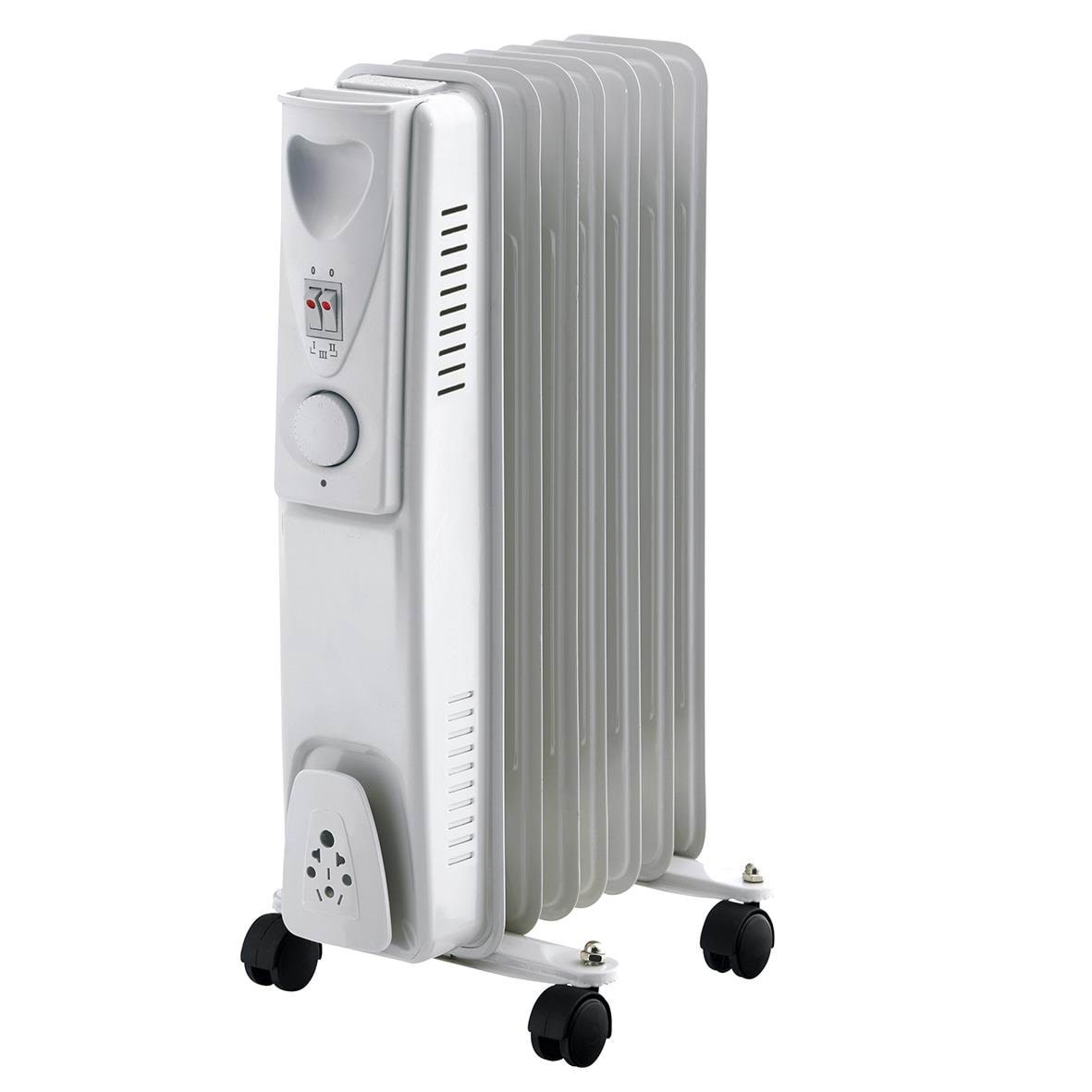 Gripo Ölradiator 1500w Mit 7 Rippen - Klima Ventilatoren Klimaanlage 5704587036586