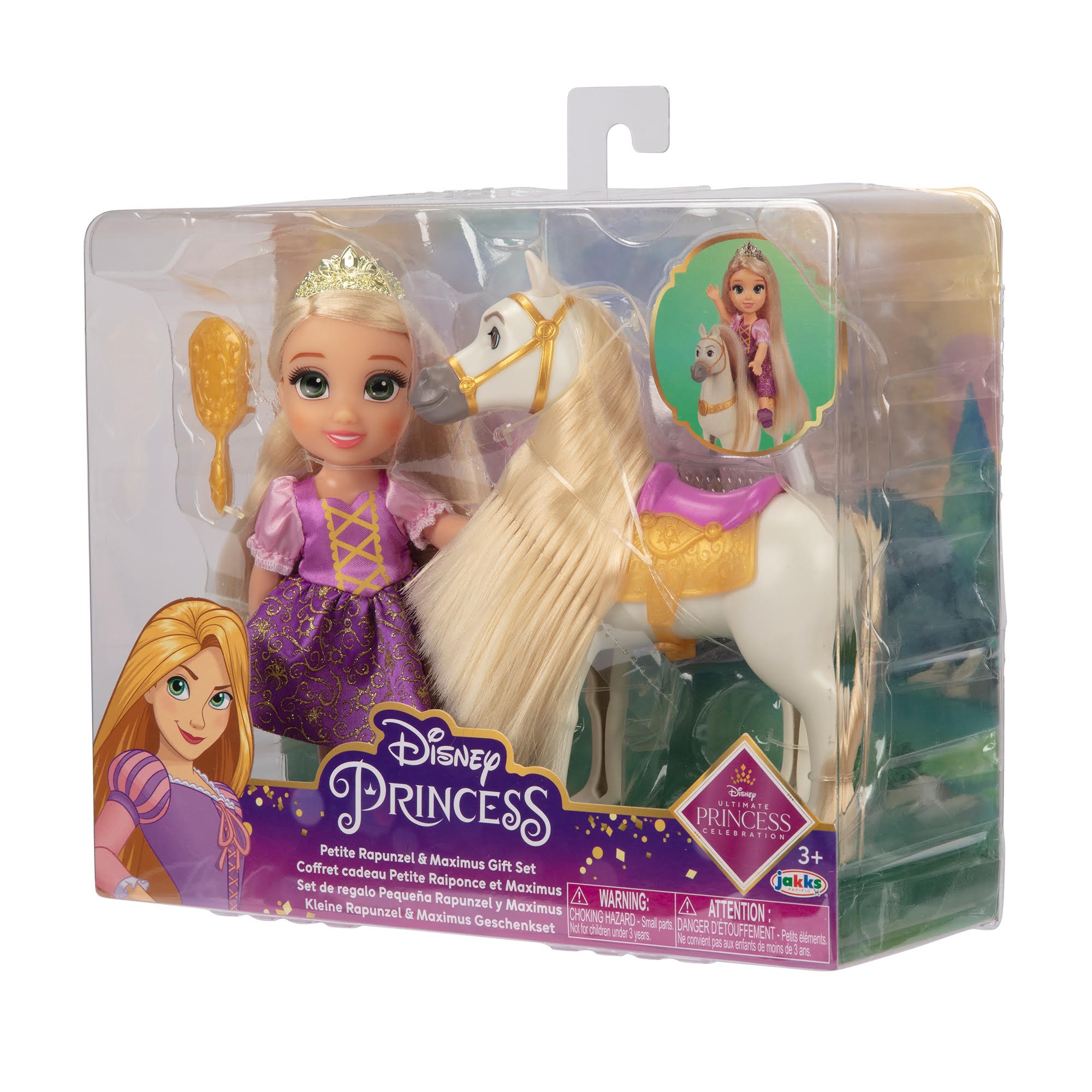 Disney Tangled Petite Rapunzel And Maximus Gift Set - Spielsets