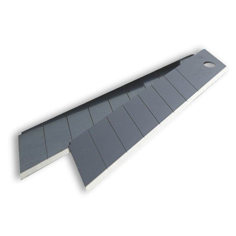 Olfa Snap-off Blades 18 mm - Black - 10 Pcs - Handwerkzeuge