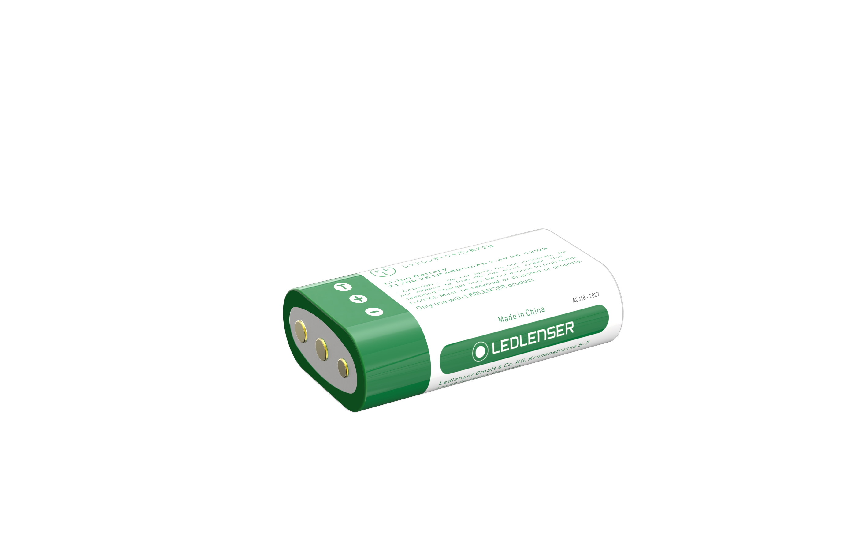 Ledlenser 2x21700 Li-ion Rechargeable Batterypack - Taschenlampen Und Scheinwerfer 502310