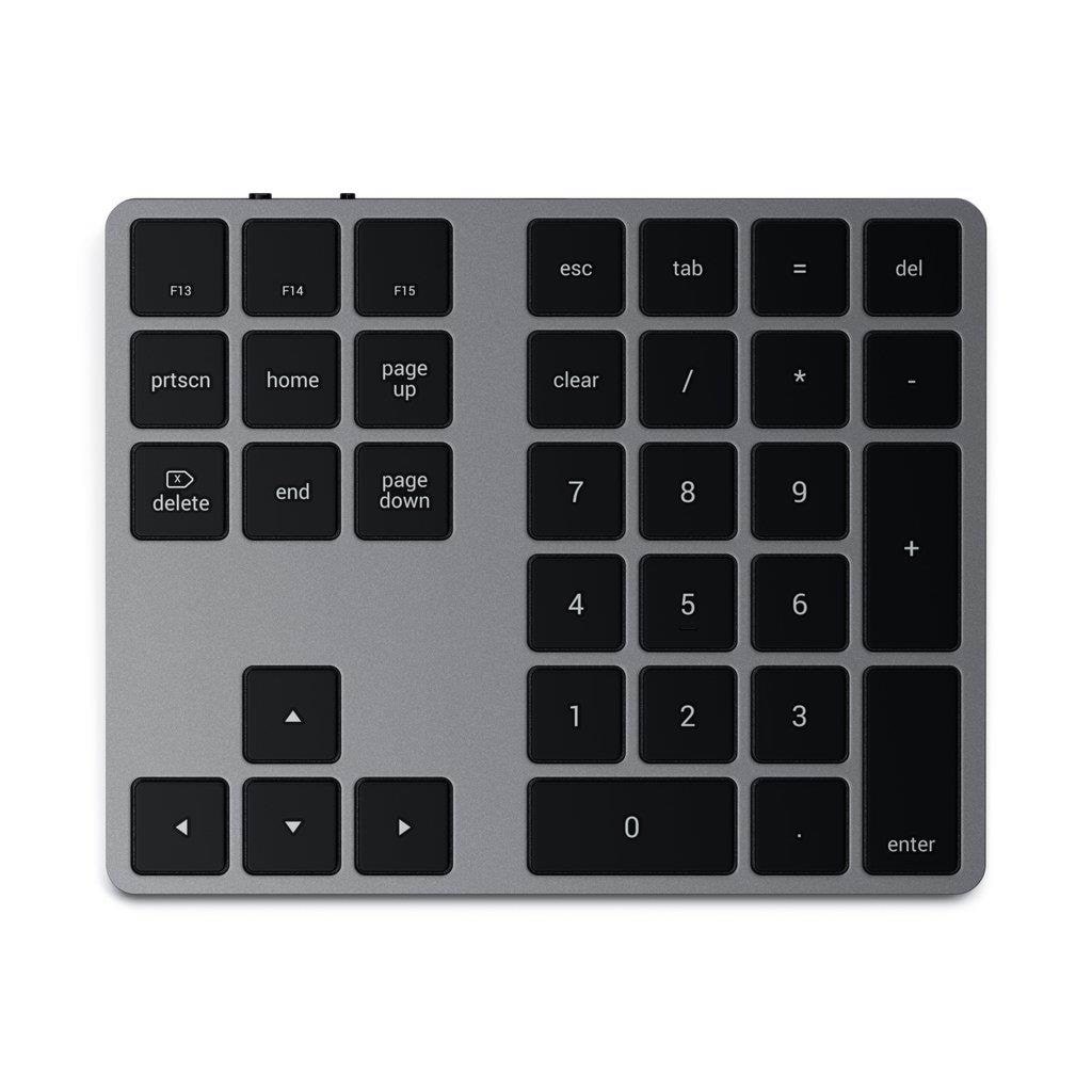 Satechi Bluetooth Extended Keypad - Numpad - Schwarz - Tastaturen