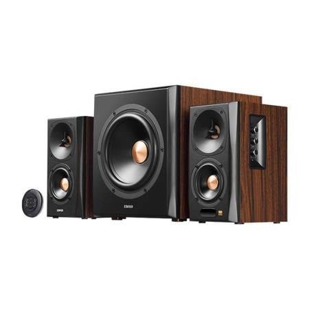 Edifier Speakers 2.1 S360db (Brown) - 2.1 Pc-lautsprecher - Braun - Lautsprecher Computer