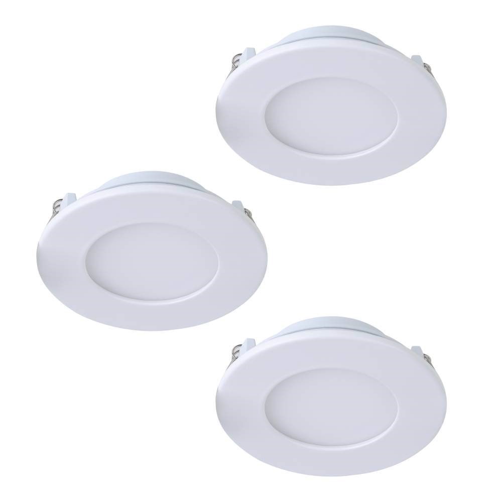 Eglo Fueva-z Einbauspot Ø85 mm, Weiß, 3-pack - Smart Home 900099