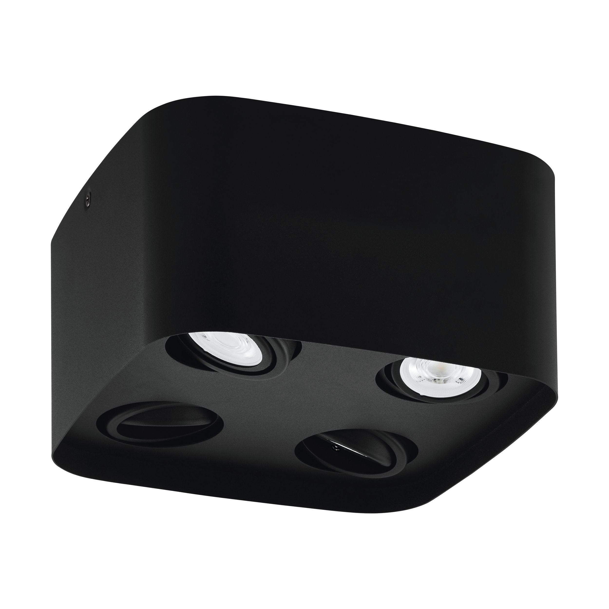 Eglo Caminales-z Ceiling Lamp 4L Black - Smart Home 99675