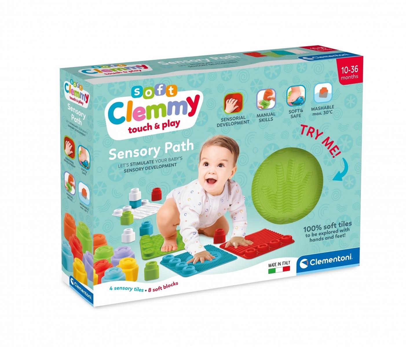 Clementoni Soft Clemmy - Sensorial Mat - Baby Spielzeug