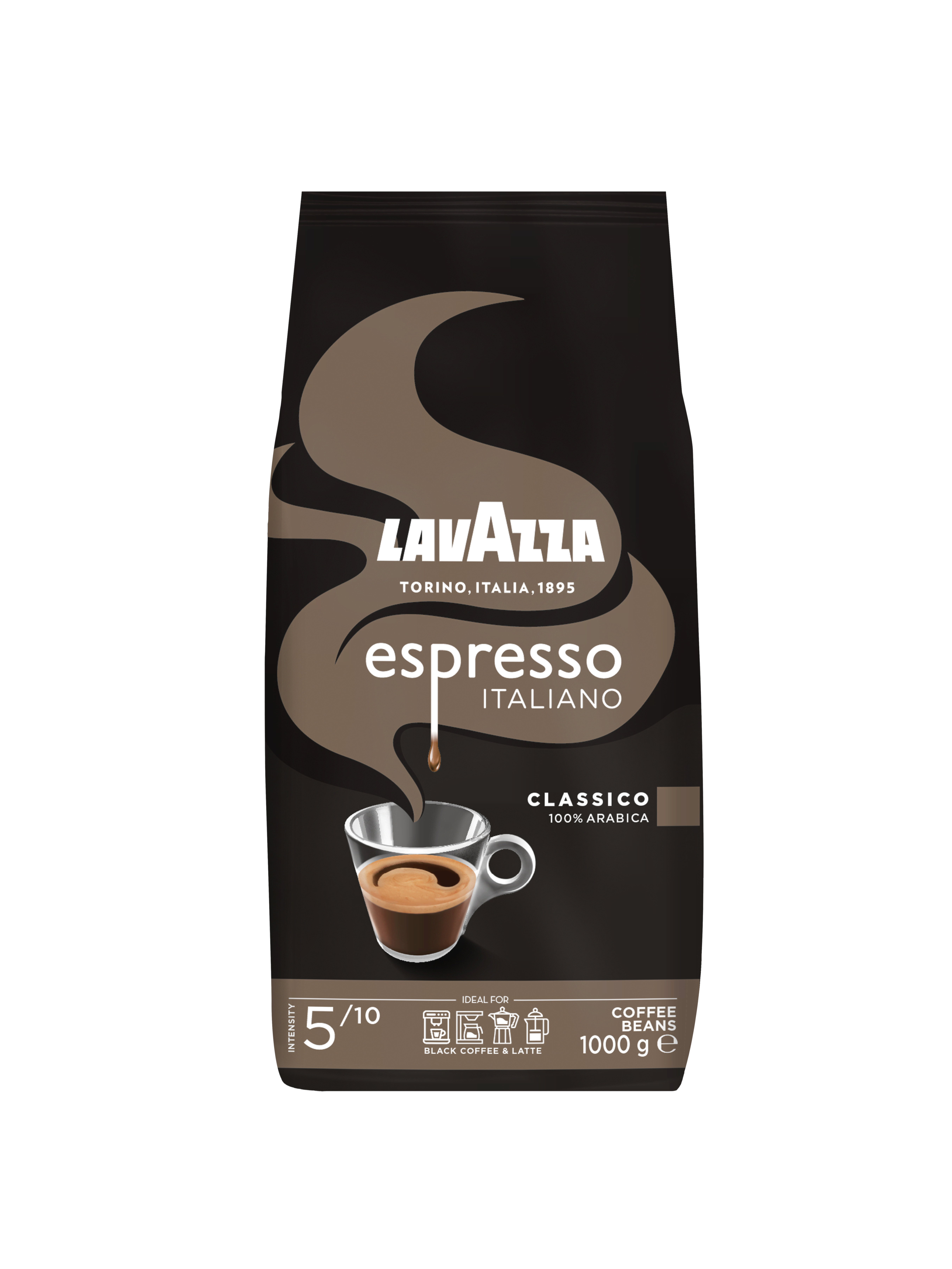 Lavazza Espresso Italiano Classico 1 kg - Kaffeezubereitung Espresso 1874