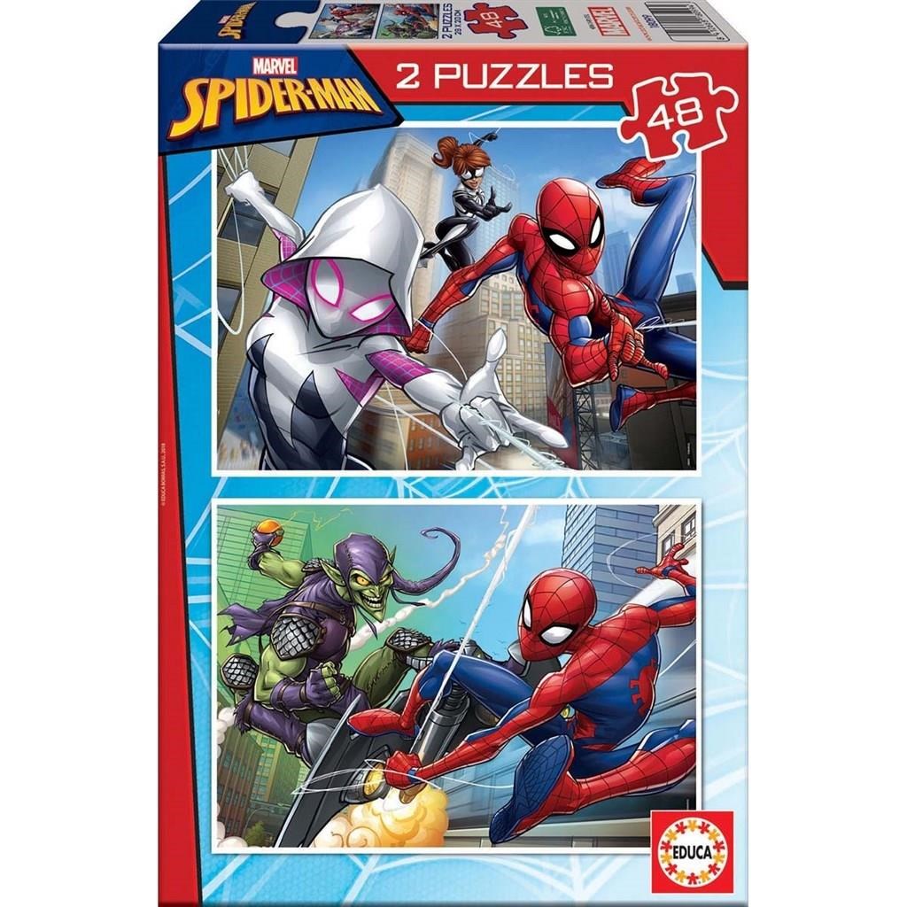 Educa Puzzle Spider-man 2x48 3D Puzzle