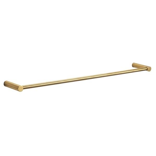Pressalit Towel Rail 600 x 8.5 mm Brushed Brass - Badezimmerzubehoer