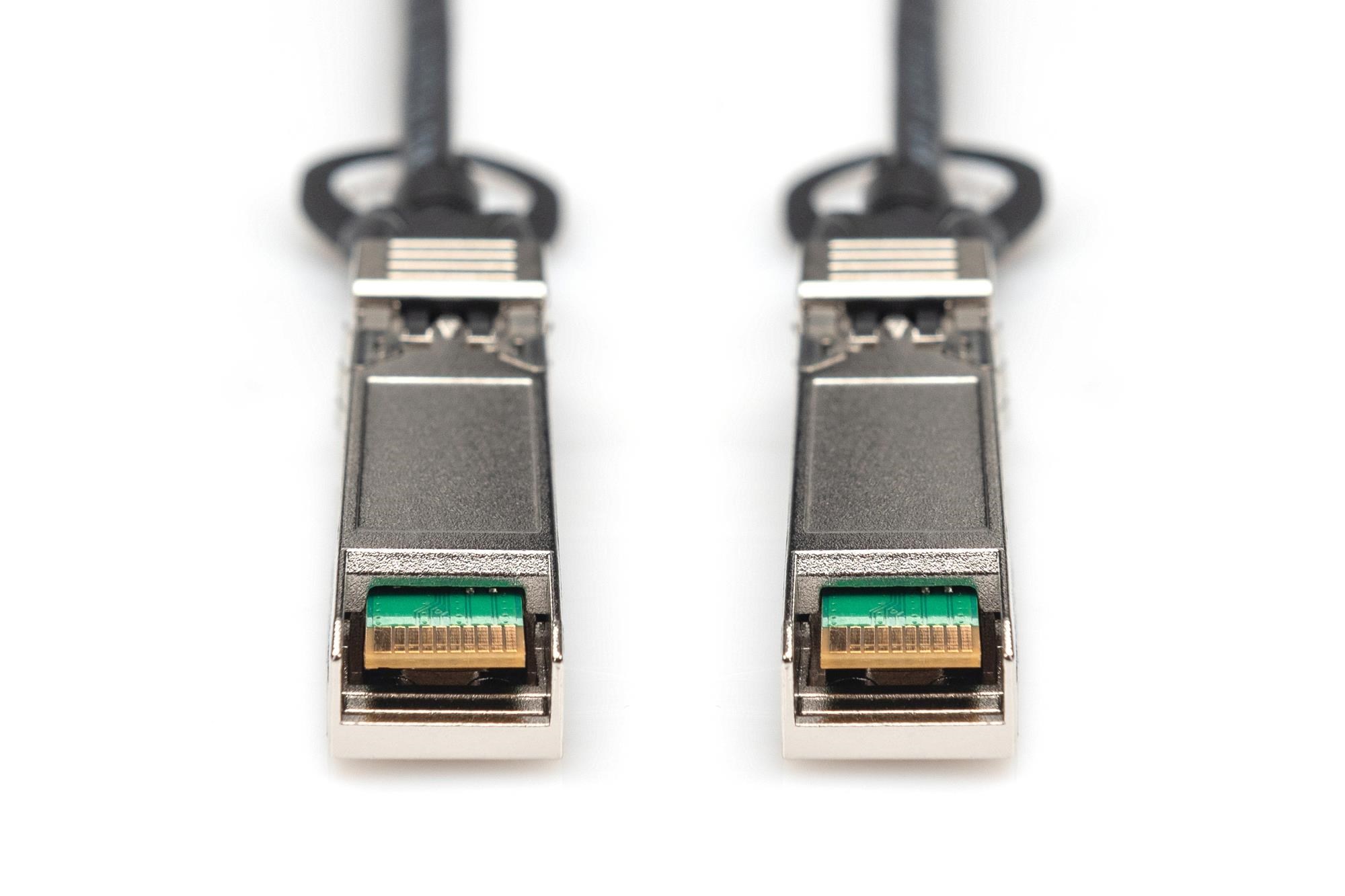 Digitus Sfp+ 10g Dac Cable - 2m - Schwarz - 2m - Netzwerk Kabel Dn-81222