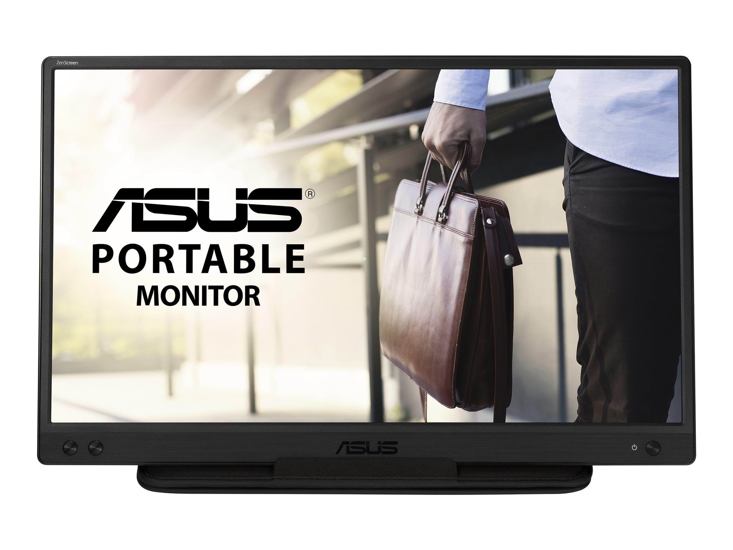 15" Asus Zenscreen Mb166c - 1920x1080 (Fhd) - 60hz - Ips - Bildschirm Black 90lm07d3-b01170